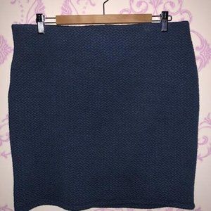 blue size 12 above knee pencil LOFT skirt